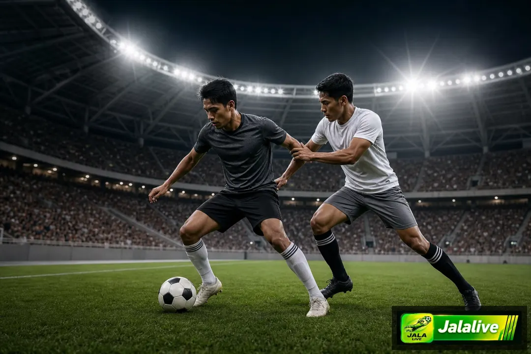 Ilustrasi sepak bola Jalalive