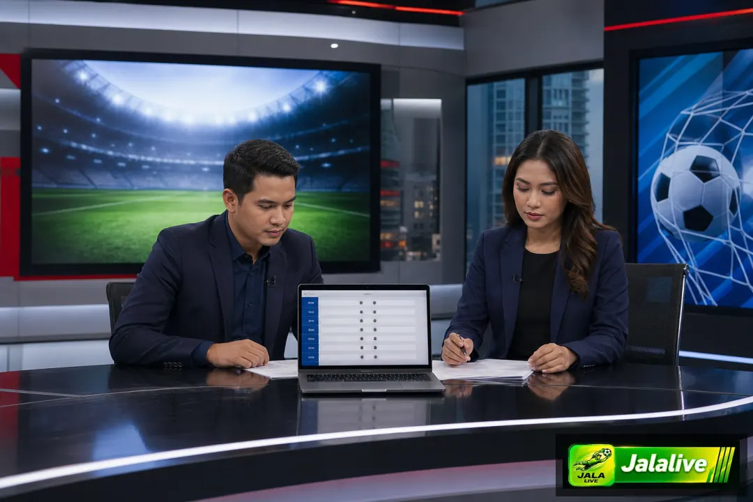 Ilustrasi sepak bola Jalalive