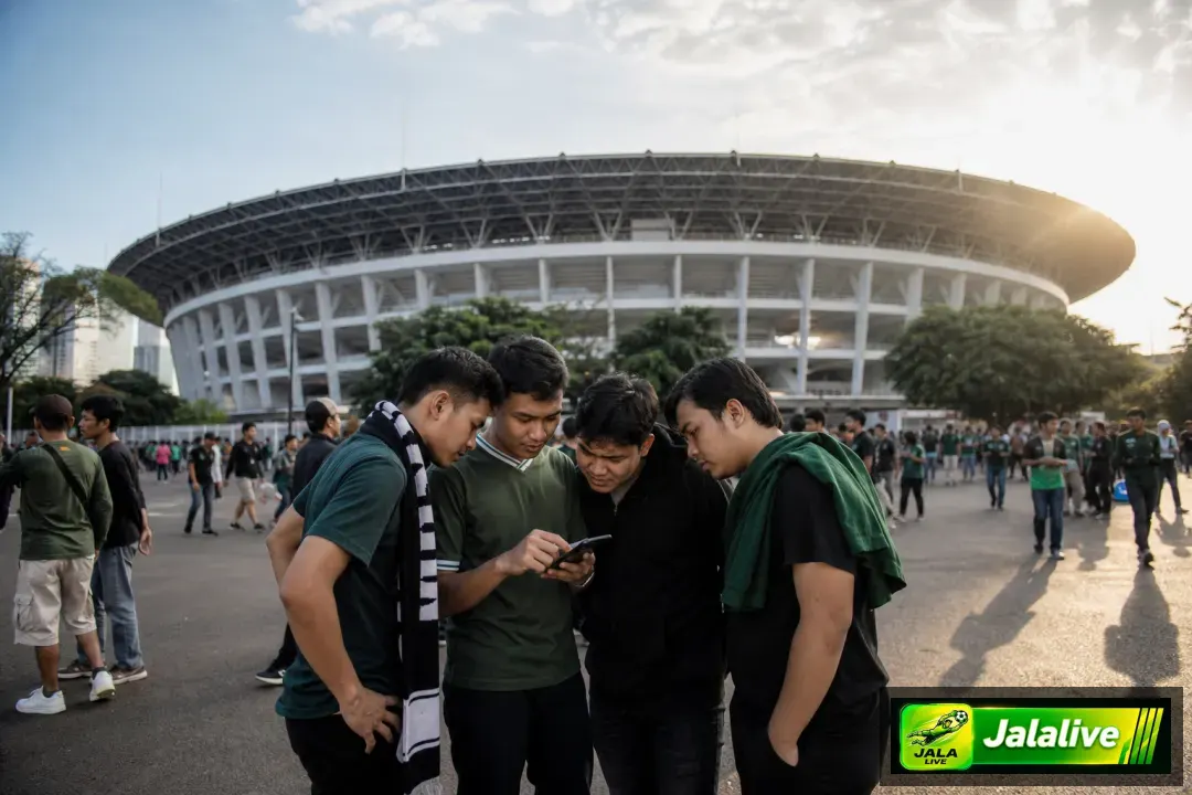 Ilustrasi sepak bola Jalalive