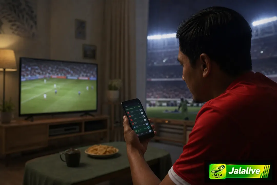 Ilustrasi sepak bola Jalalive