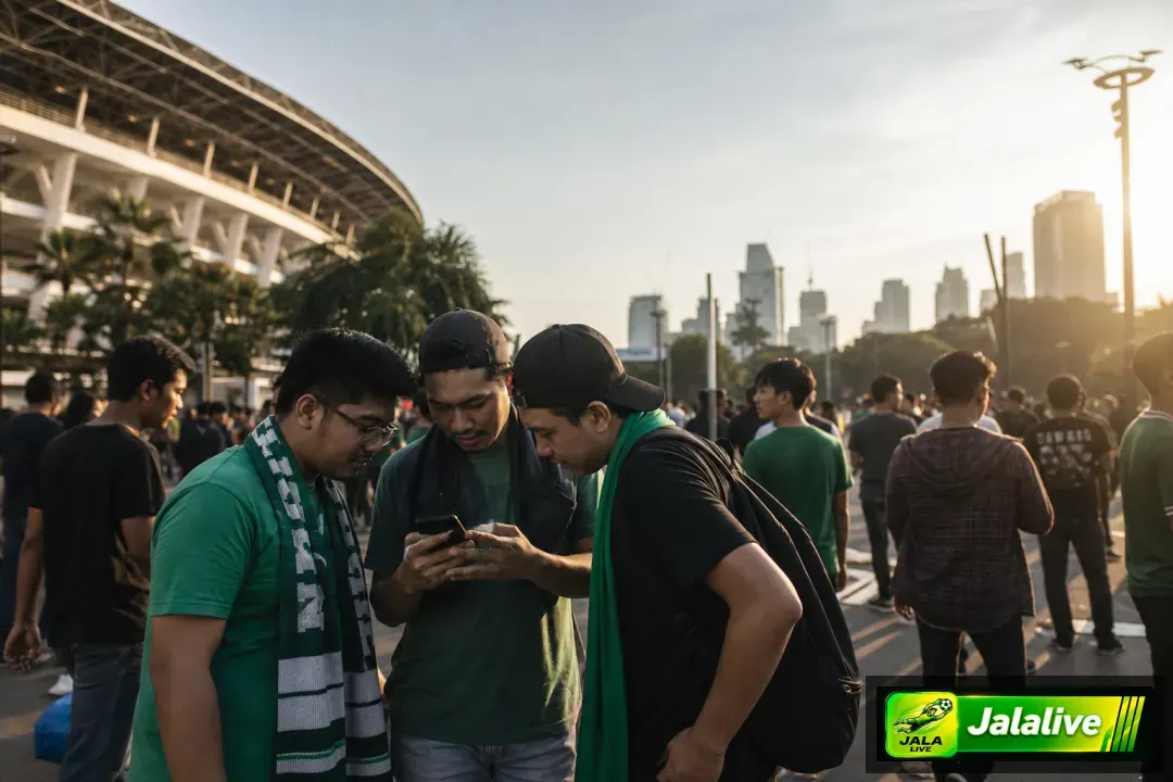 Ilustrasi sepak bola Jalalive