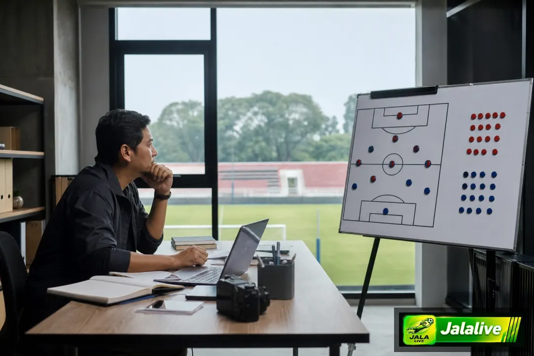 Ilustrasi sepak bola Jalalive