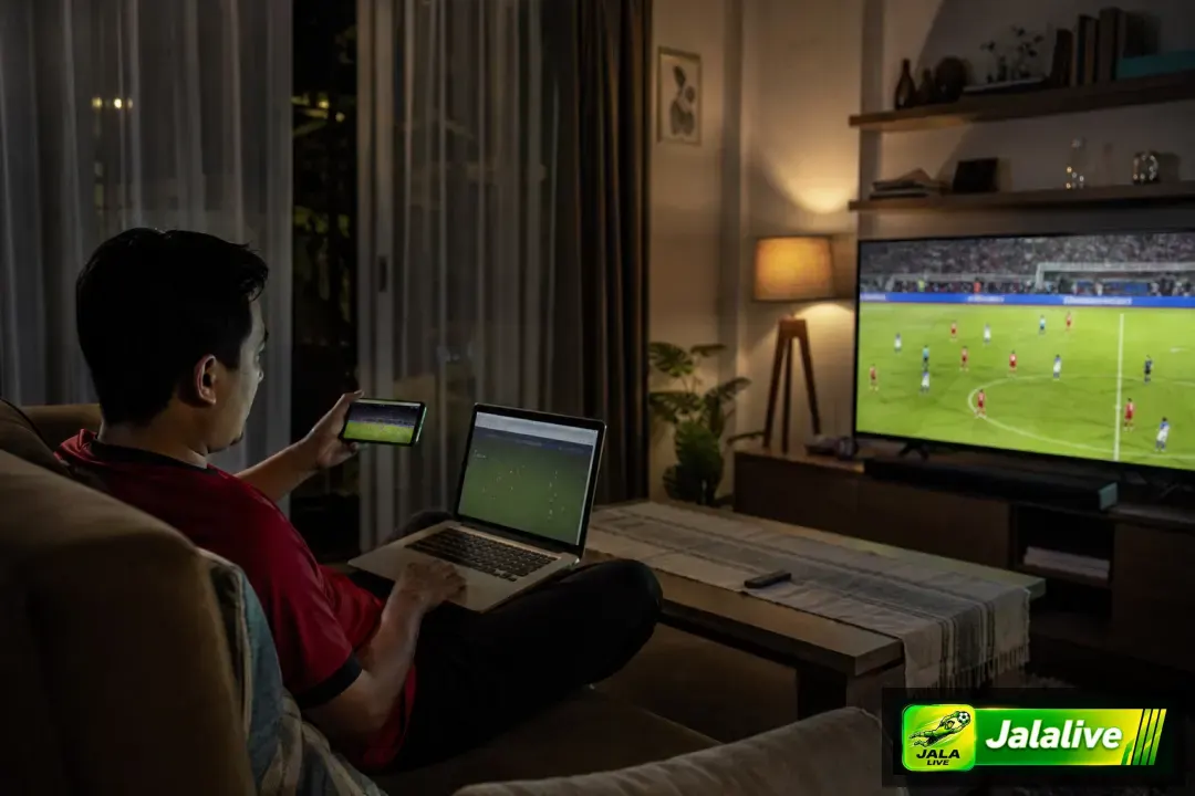Ilustrasi sepak bola Jalalive